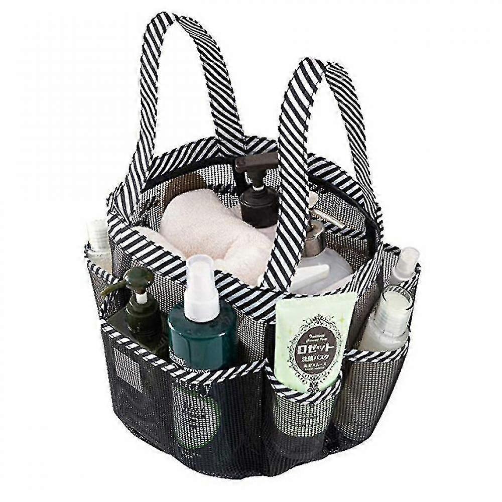 mesh dusj caddy rask tørr dusj tote bag hengende toalettsaker