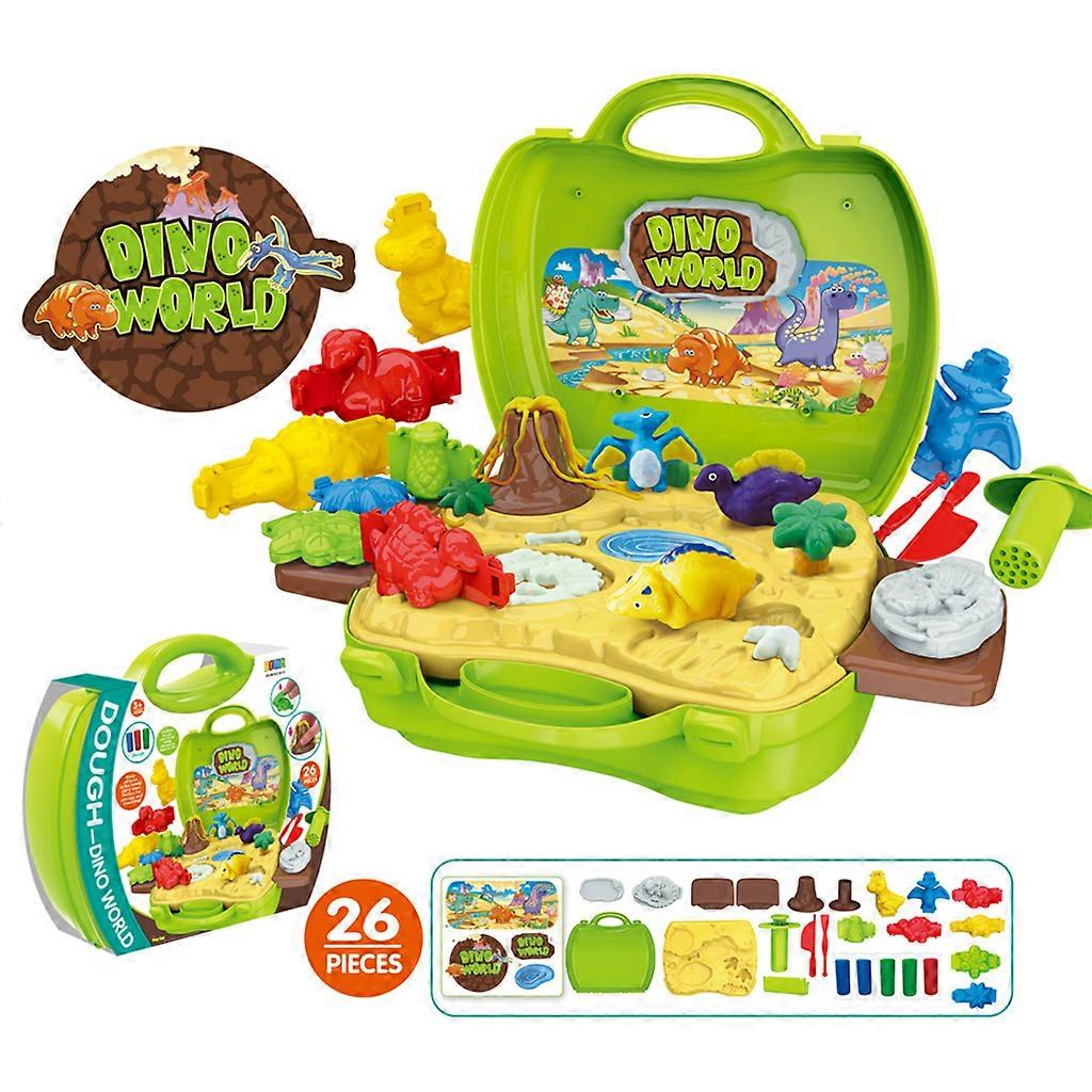 Cartoon for Play Dough Dinosaur Modeling Tool Non Toxic Shaper for Kids Age 3 4