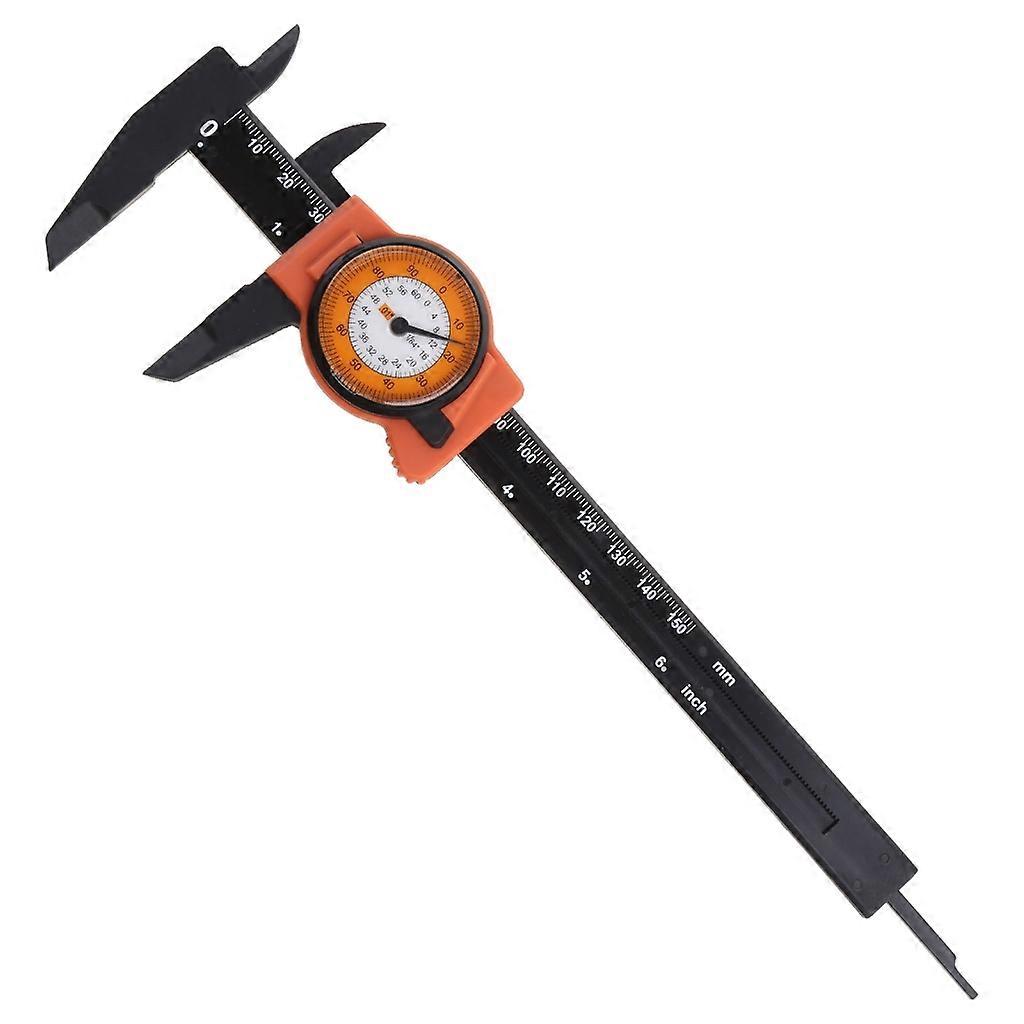 Dial Type Vernier Caliper Plastic Fast Precise Measurement Tool for Biomedical