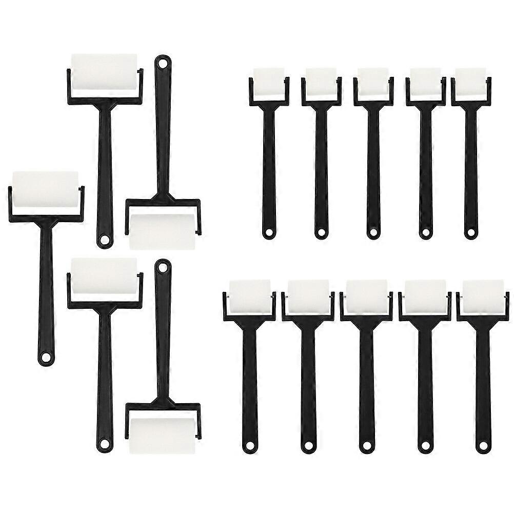 15pcs Portable Sponge Brushes Painted Sponge Rollers Useful Graffiti Brushes Drawing Brush Rollers Tools