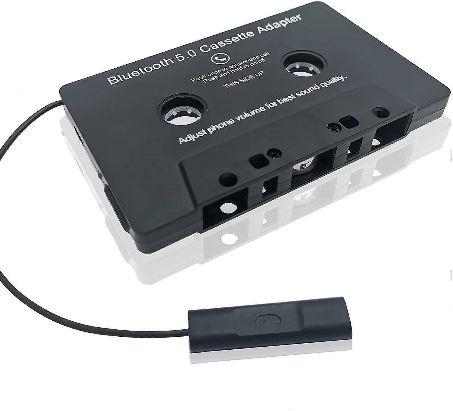 Car Audio Bluetooth Cassette Receiver with Aux Adapter