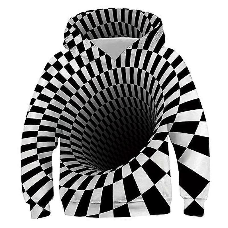 Men's 3D Graphic Pullover Hoodies Novelty Casual Sweatshirts