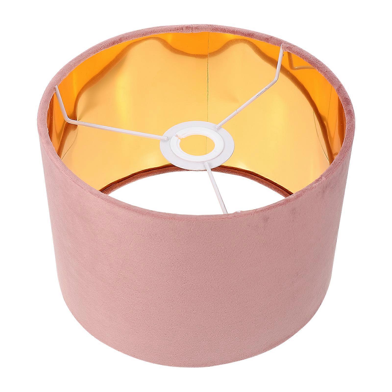 1Pc Velour Supple Lampshade Home Table Light Cover Practical Light Accessory
