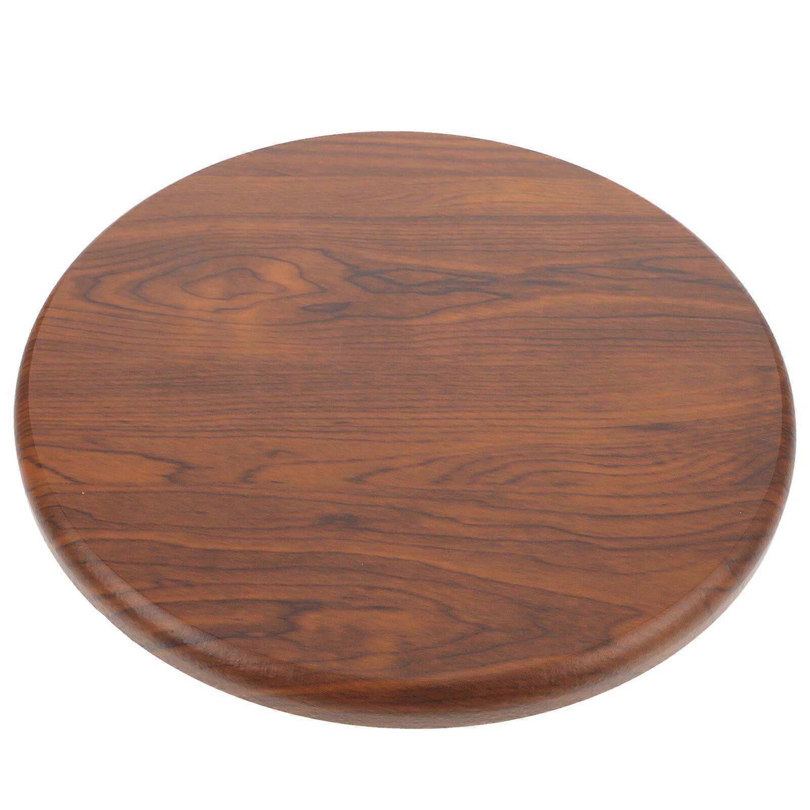 Round Stool Wood Board Replacement Smooth Wooden Stool Surface Wood Stool Top Part