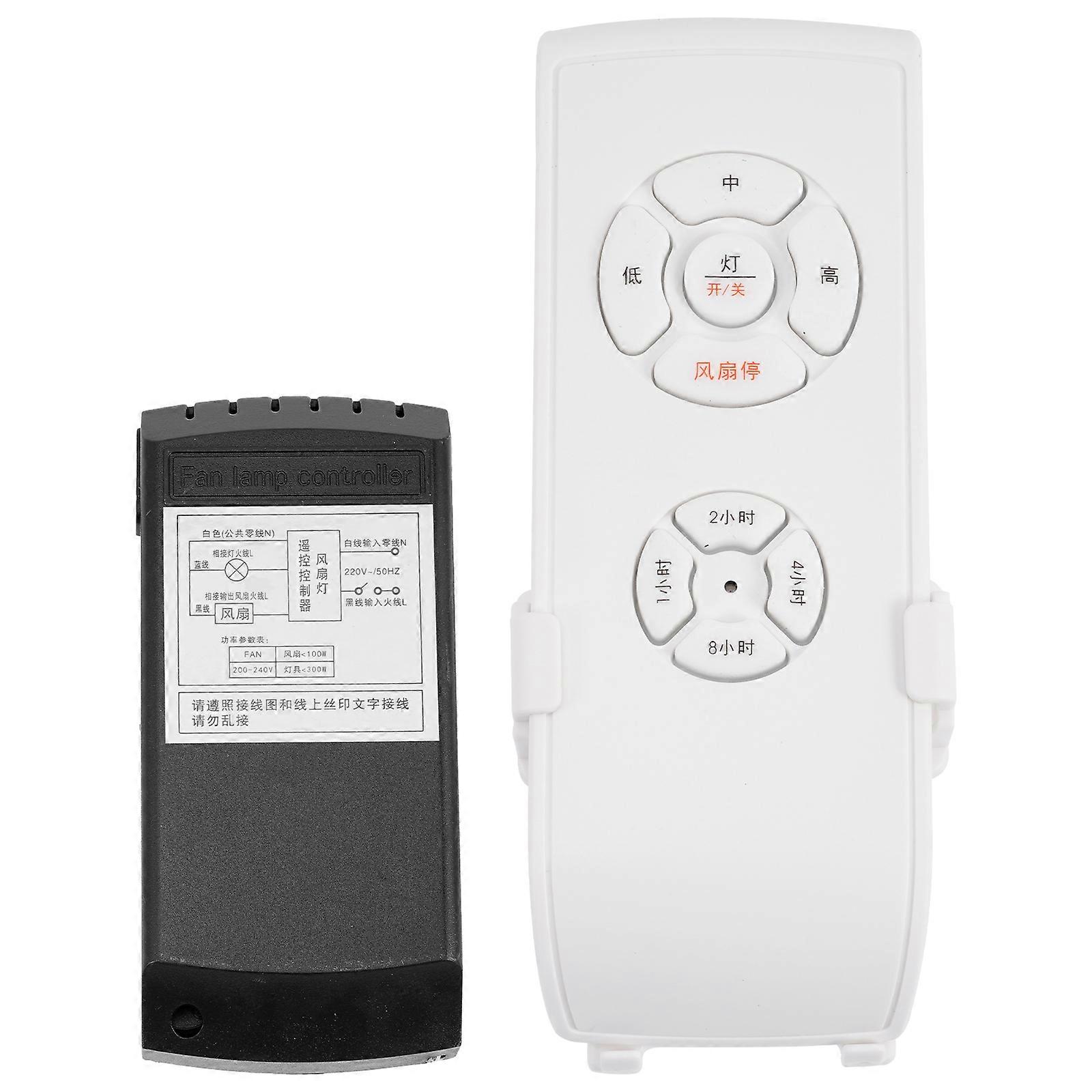 1 Set Ceiling Fan Remote Control Universal Fan Lamp Remote Replacement