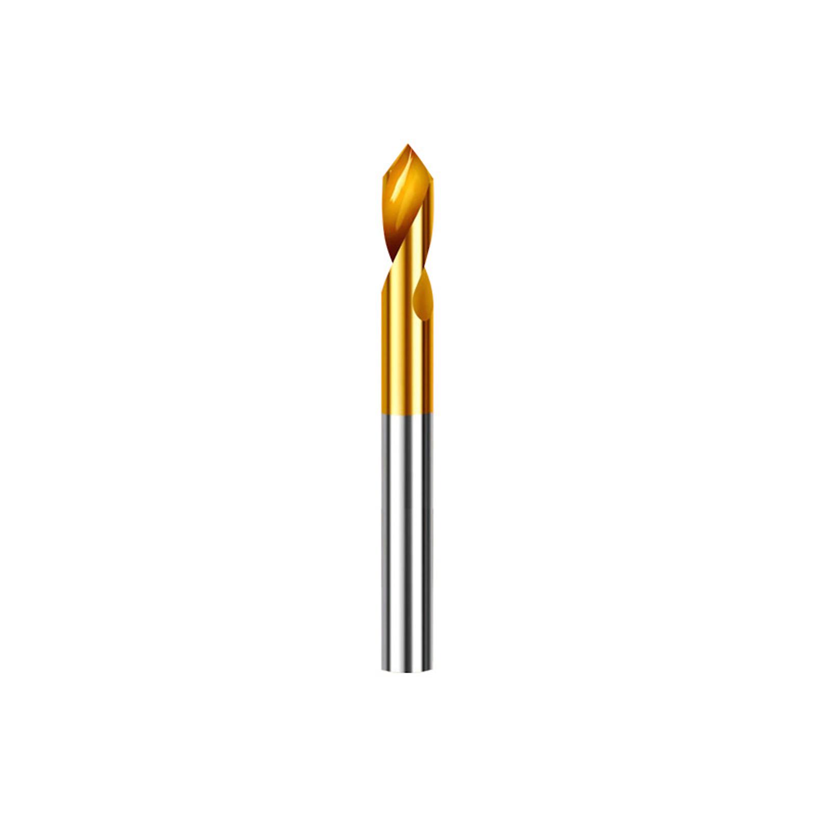 2023 New M35 Cobalt Center Drill Bit Titanium Coated 90 Degree - 3-10mm