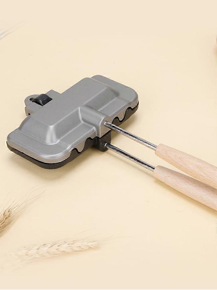 2023 New Oven Tray Double Sided Baking Pan Kitchen Utensils Tools Silver Foldable Creative 31  14  4 Cm Breakfast Machine