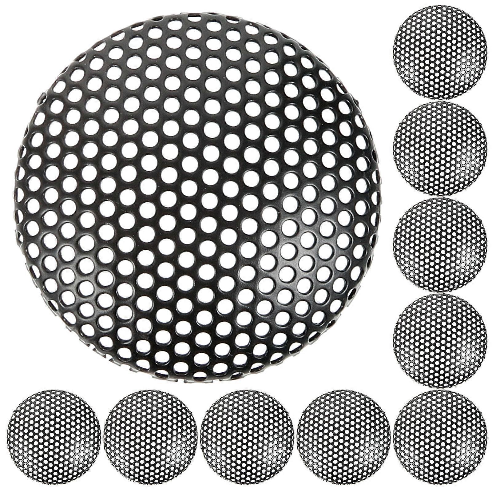 10pcs Mesh Microphone Grille Net Replacement Mic Mesh Cover Cordless Mic Part