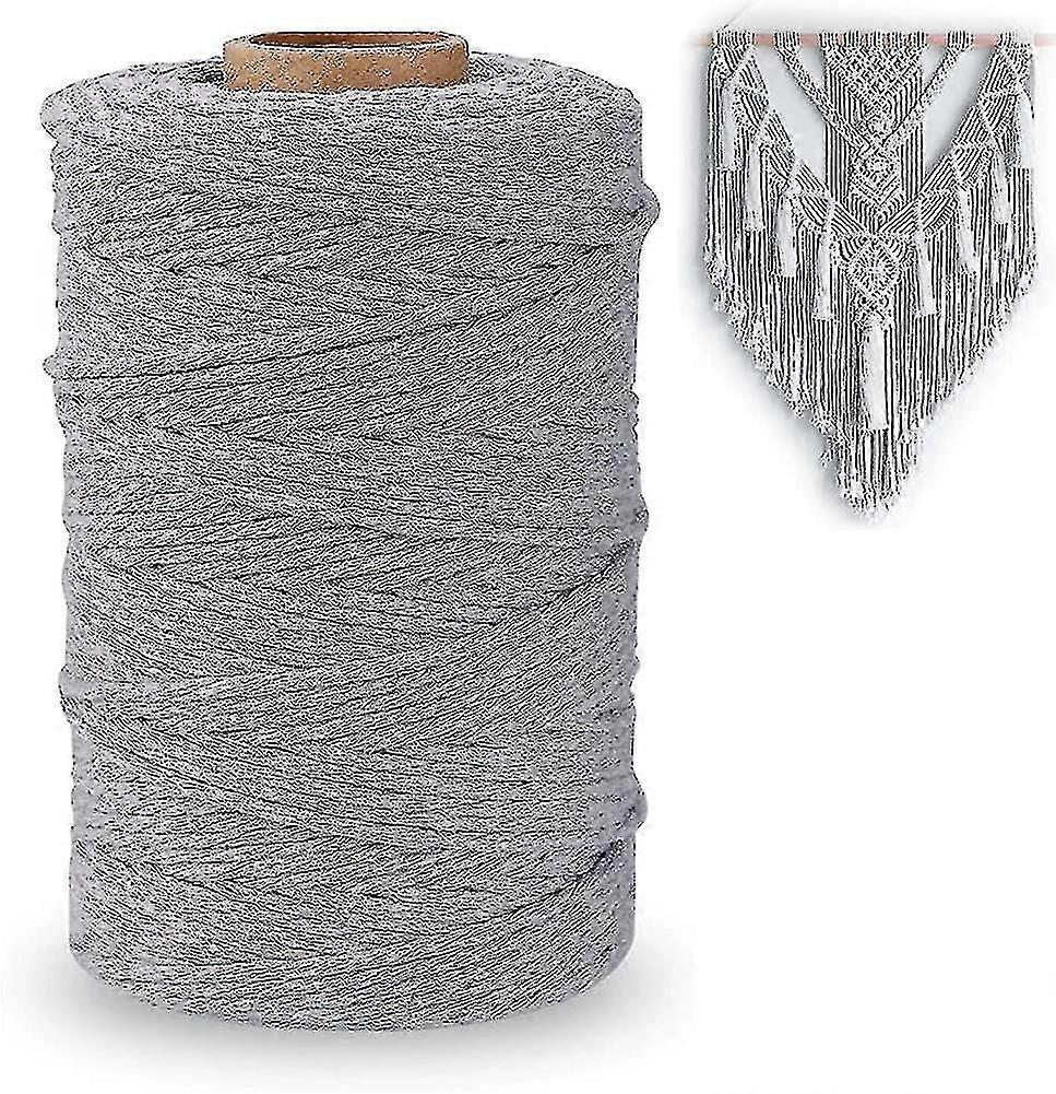 Macrame Cotton Yarn 3mm X 200m Macrame Rope Macrame Cord Cotton Rope.for Dream