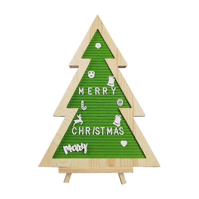 Felt letter board wooden photo frame message board office decoration message board photo props