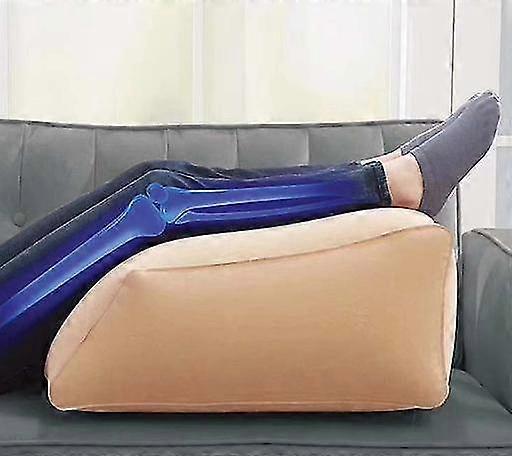 Ben Elevation Pillow, oppblåsbare kile puter, komfort Leg Puter for Sleeping