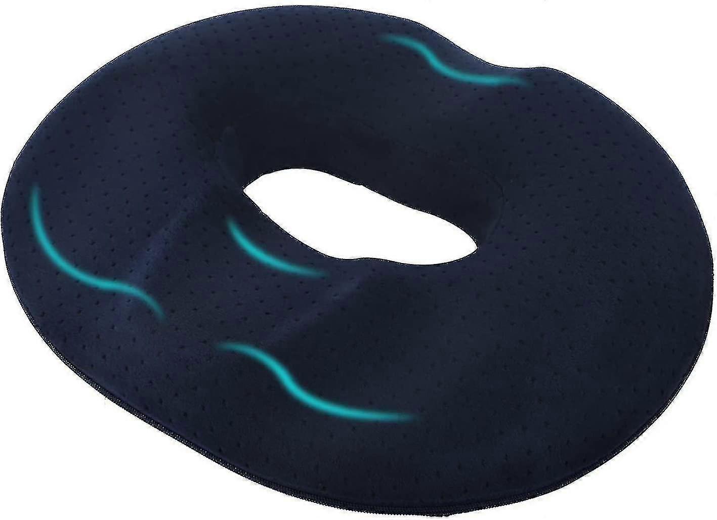 Seat Ring, Orthopedic Seat Cushion Beneficial For The Coccyx And Intimate Area, Memory Foam Chair