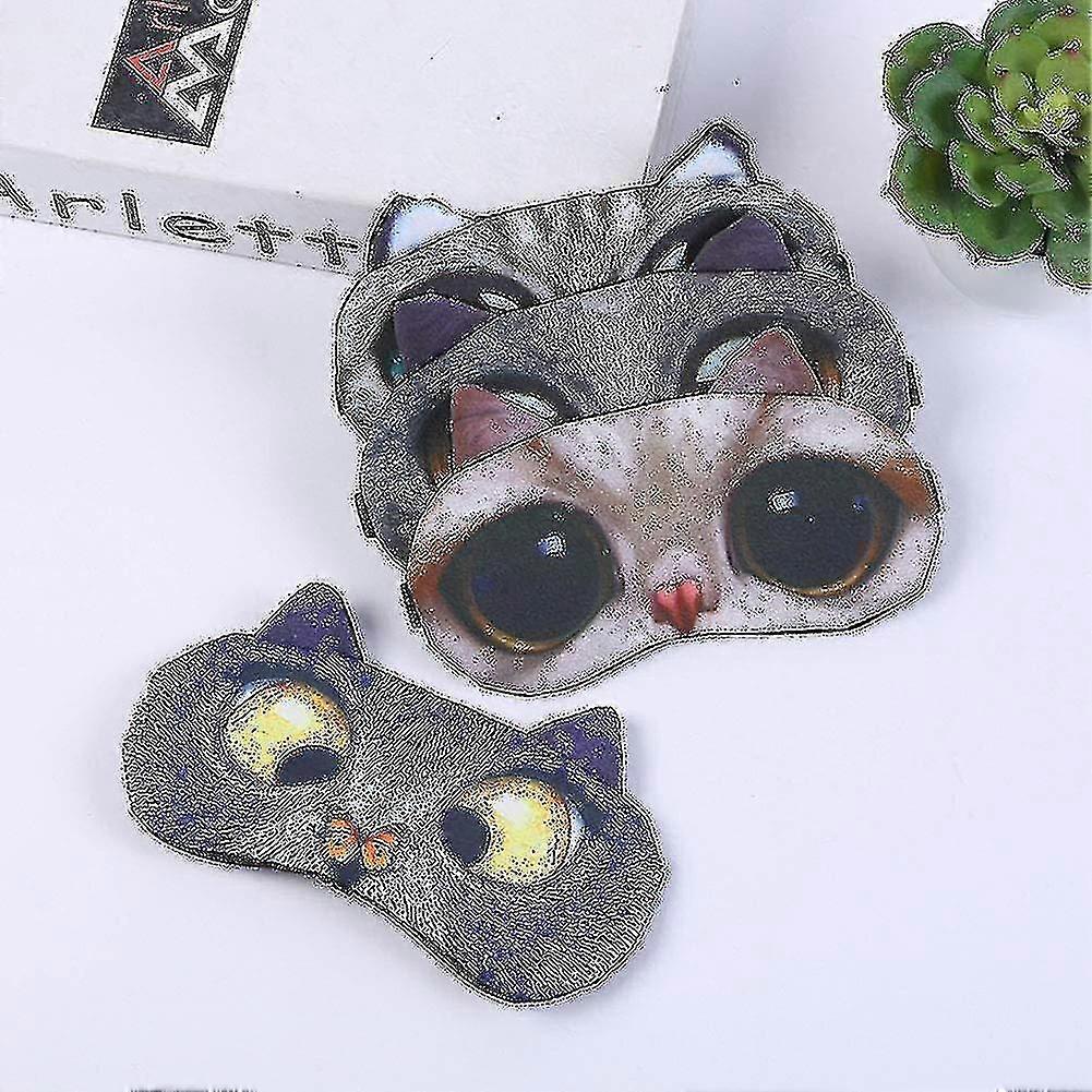 8 Pack Cute Animal Funny Sleep Eye Mask Compatible With Sleeping Ca...