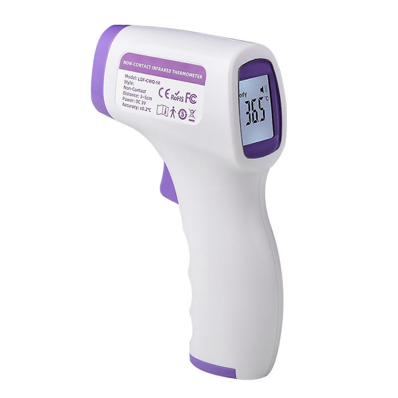 Electronic Handheld Infrared Thermometer for Personal Care - Accurate Detection of Body Temperature with Large Screen Display