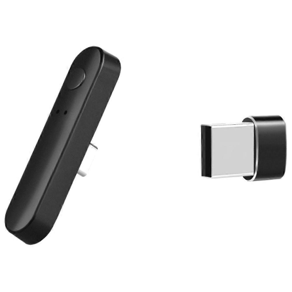 Bluetooth Transmitter 5.0 One with Two Type-C/USB Game Console Computer Wireless Bluetooth Audio Tr