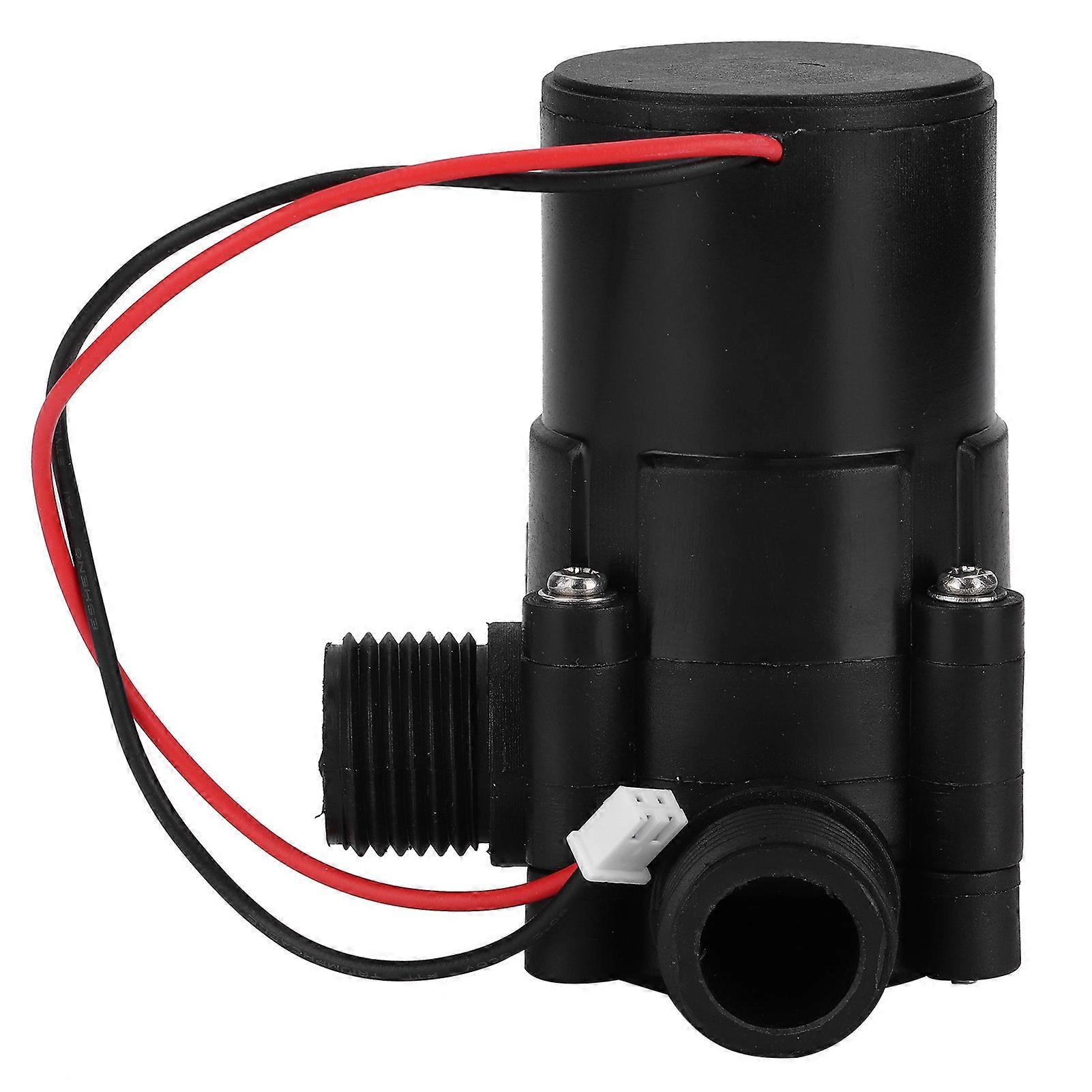 Portable Miniature DC Hydroelectric Generator Tubular Pipeline Water Power Generator 3.5W Garden Tool