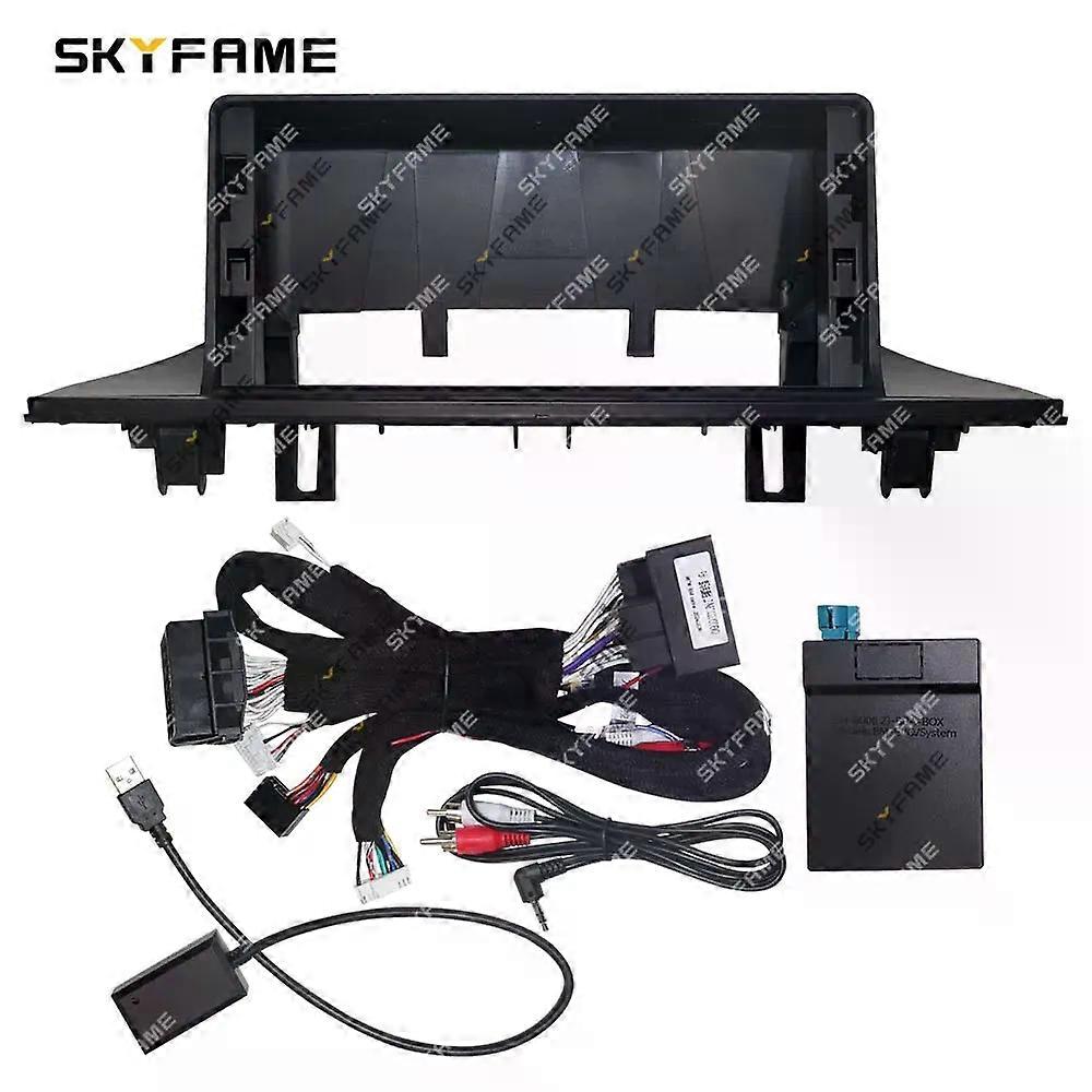 Applies to Car 12.3 Inch Frame Fascia Adapter Canbus Box Decoder Android Radio Dash Fitting Panel Kit For BMW X1 F48