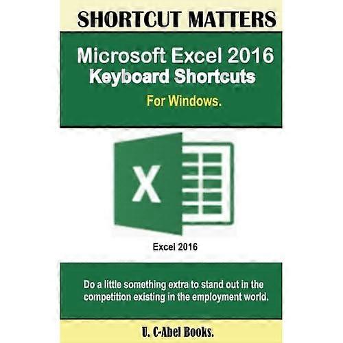 Microsoft Excel 2016 Keyboard Shortcuts For Windows (Shortcut Matters)