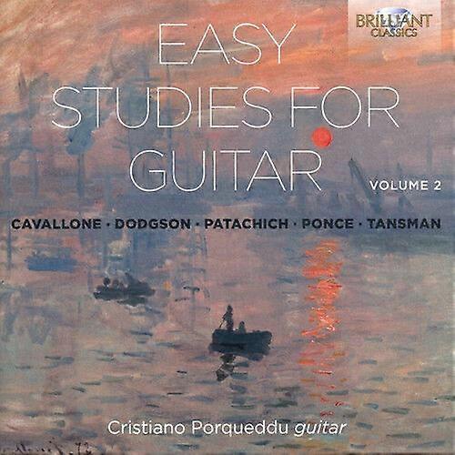 Franco Cavallone Easy Studies for Guitar - Volume 2 CD (2017) NEW