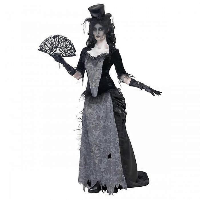 Smiffys Womens/Ladies Ghost Town Widow Costume Set