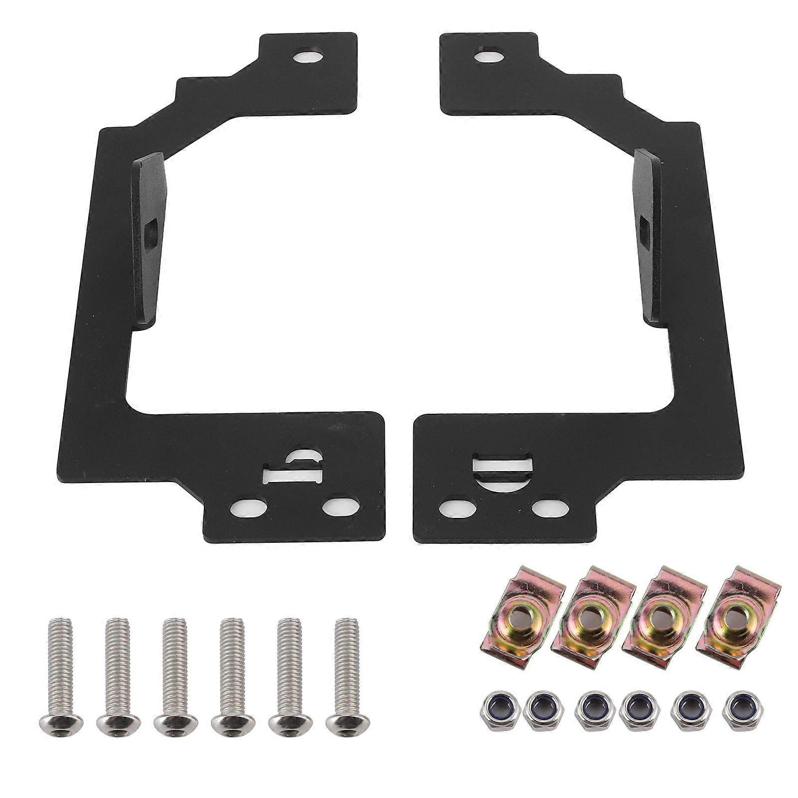 Concealed mount for Dodge Ram LED work light stainless steel