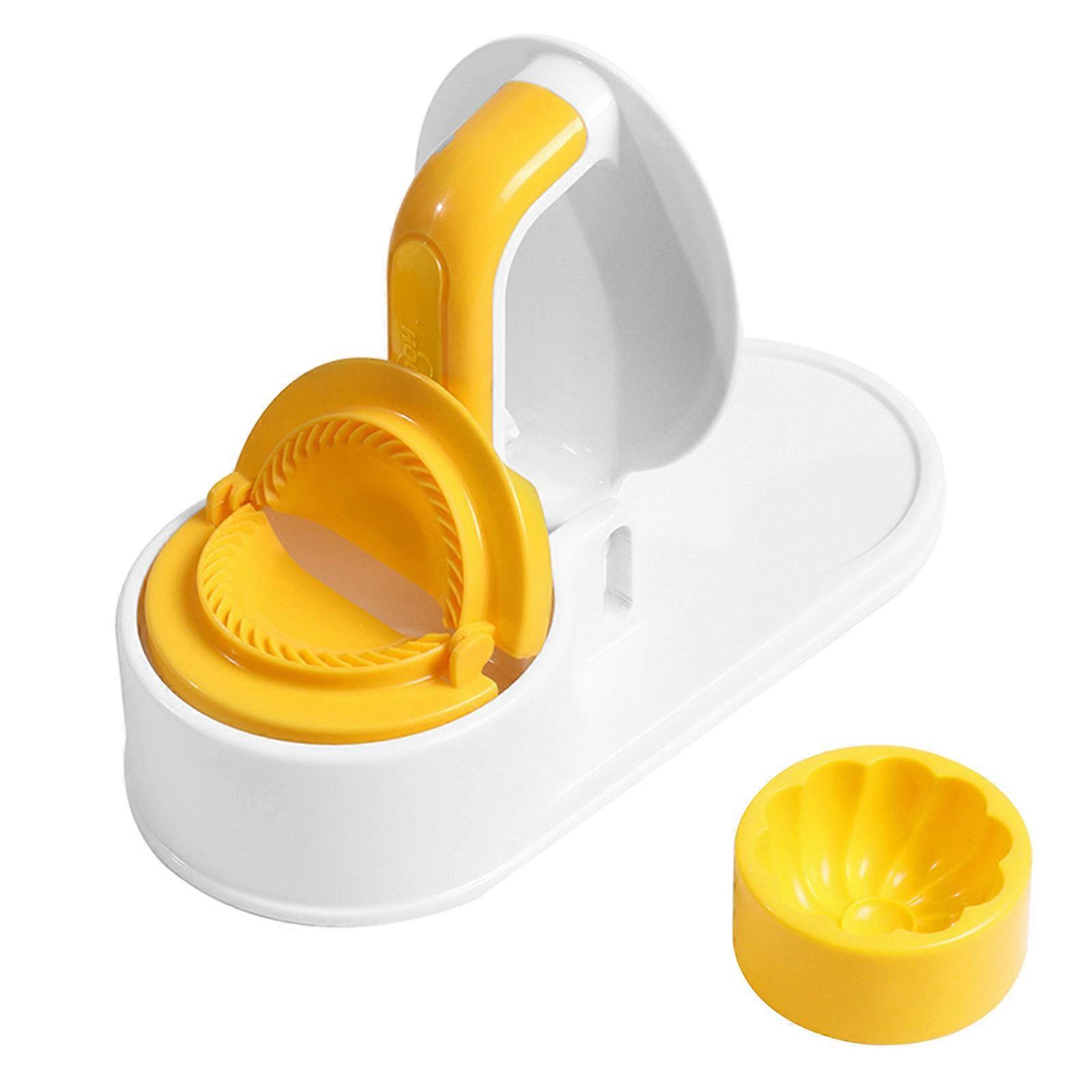 Simplified Dumpling Press Quick and Convenient Dumpling Maker Presser Suitable for Dumpling Parties and Home Dinners White