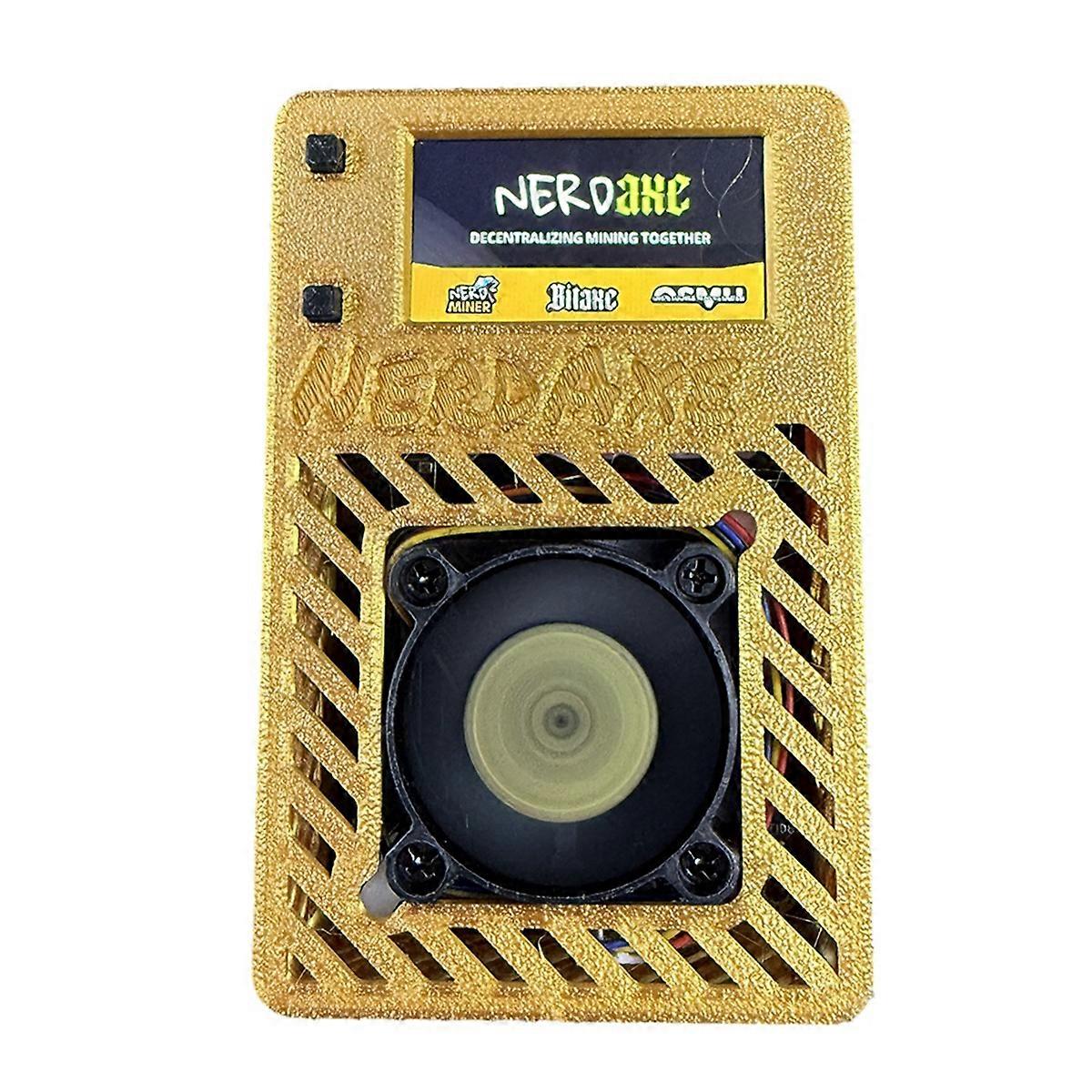 NerdAxe Miner with Display Nerdminer 500Gh/S S19XP BM1366 ASIC Bitaxe Bitcoin Micro-Miner Lottery M