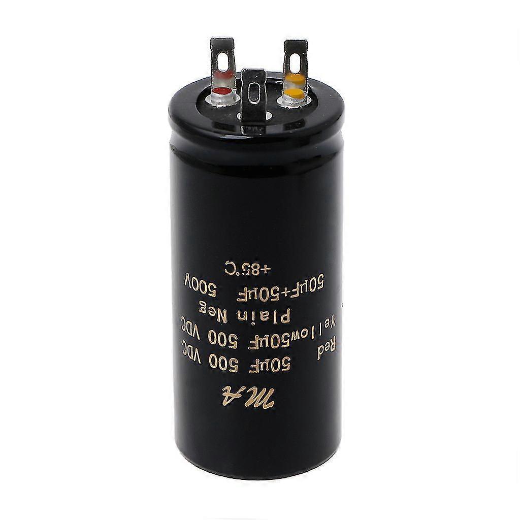100+100uf,50+50uf,32+32uf,500V Audio Electrolytic Double Amplifier Capacitors