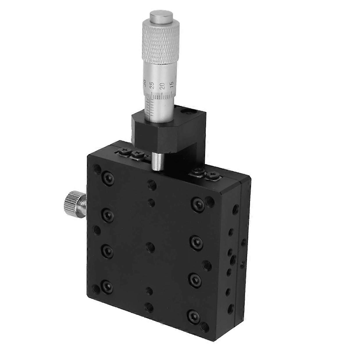 X Linear Stage, X Micrometer Manual Fine Tuning- Roller Linear Stage 60 X 60mm for Optical Testing Equipment