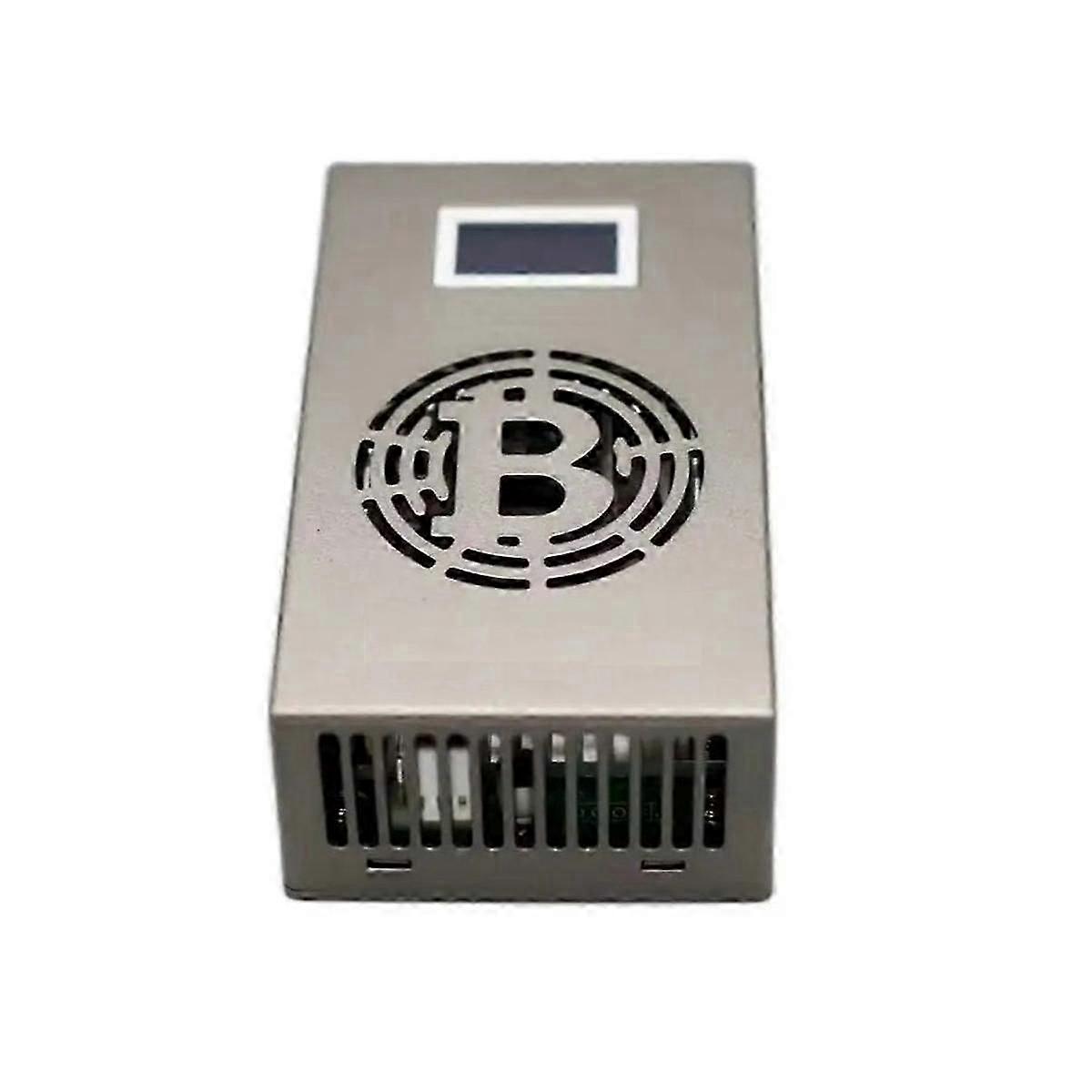 Lucky Miner 500g/s Bm1366 Asic Chip Mini Silent Cryptocurrency Mining  Machine With Power Supply Eu