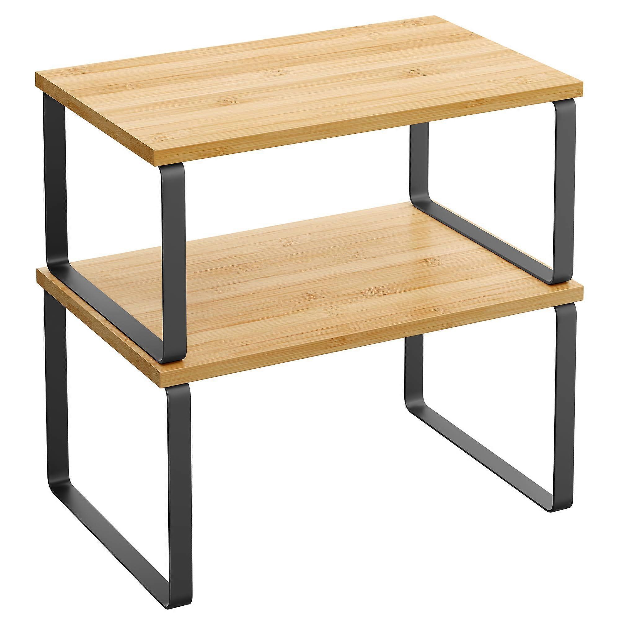 Space - saving Stackable Kitchen Rack