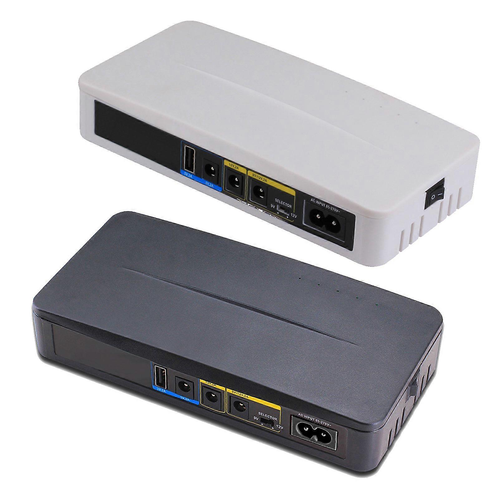 Uninterruptible Power Supply with POE DC Backup Power,for Routers Mini UPS