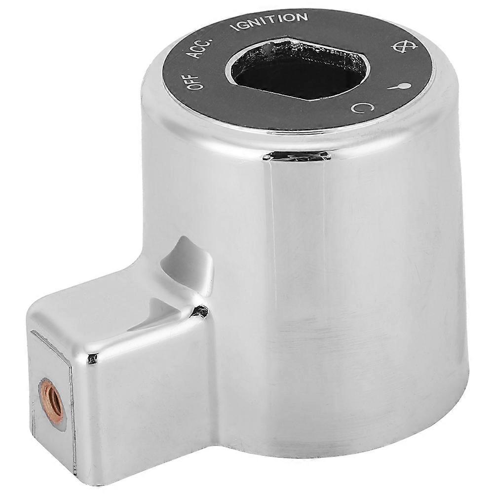 Electroplated electric switch lock cover compatible with motorcycles