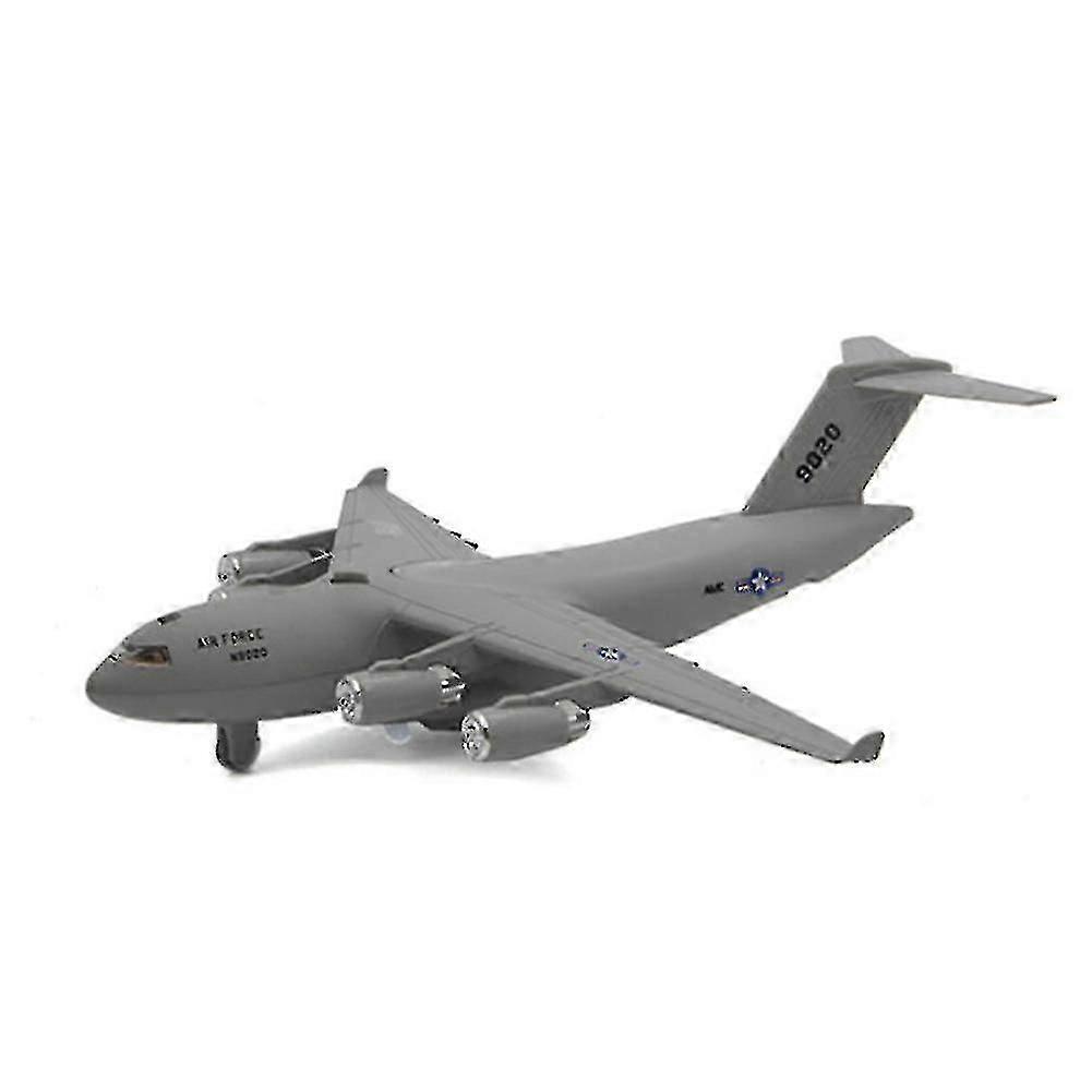 Alloy Sound And Light Pullback Aircraft Military Model C17 Overlord Transport Aircraft Fighter Jet Childrens Toy Aircraft