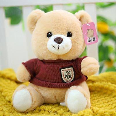 ヒグマの赤いセーター#45cmテディベアのおもちゃテディベア人形人形子供の誕生日バレンタインデーギフトの創造的なセーター