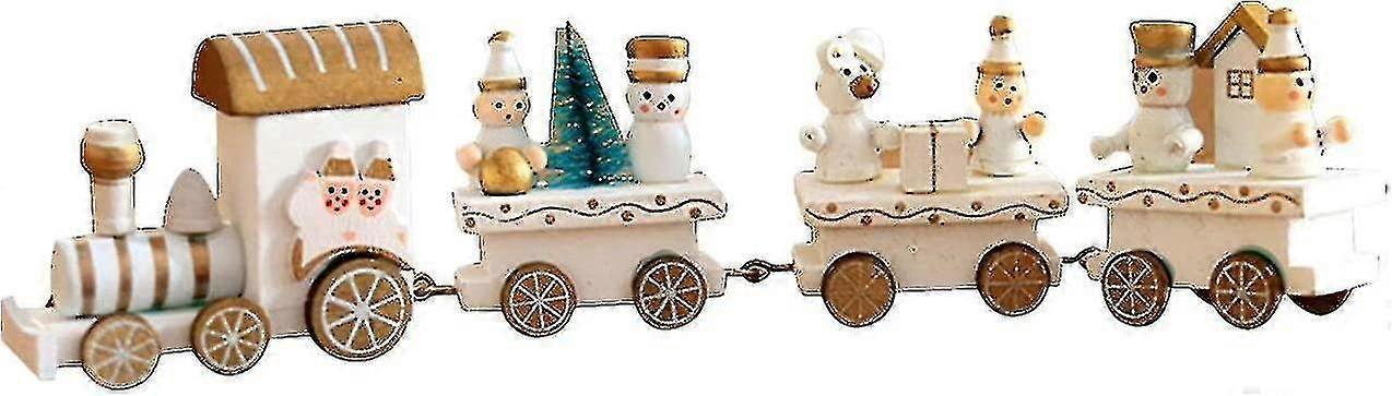 mini tre tog til jul dekorasjon gave