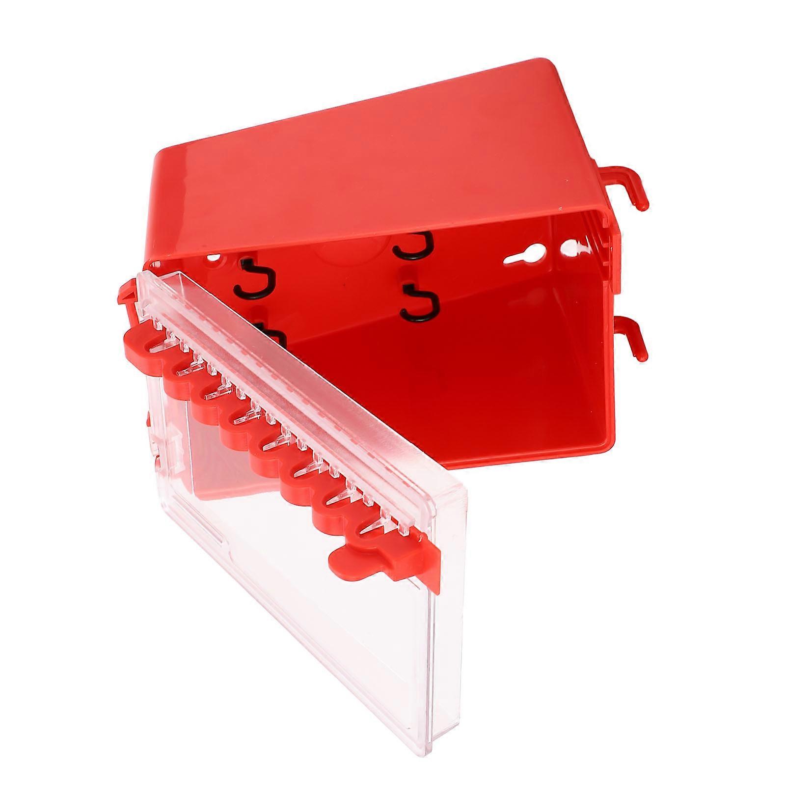 DEWIN Lockout Tagout Box, Portable Steel Group Lockout Tagout Box, Wall ...