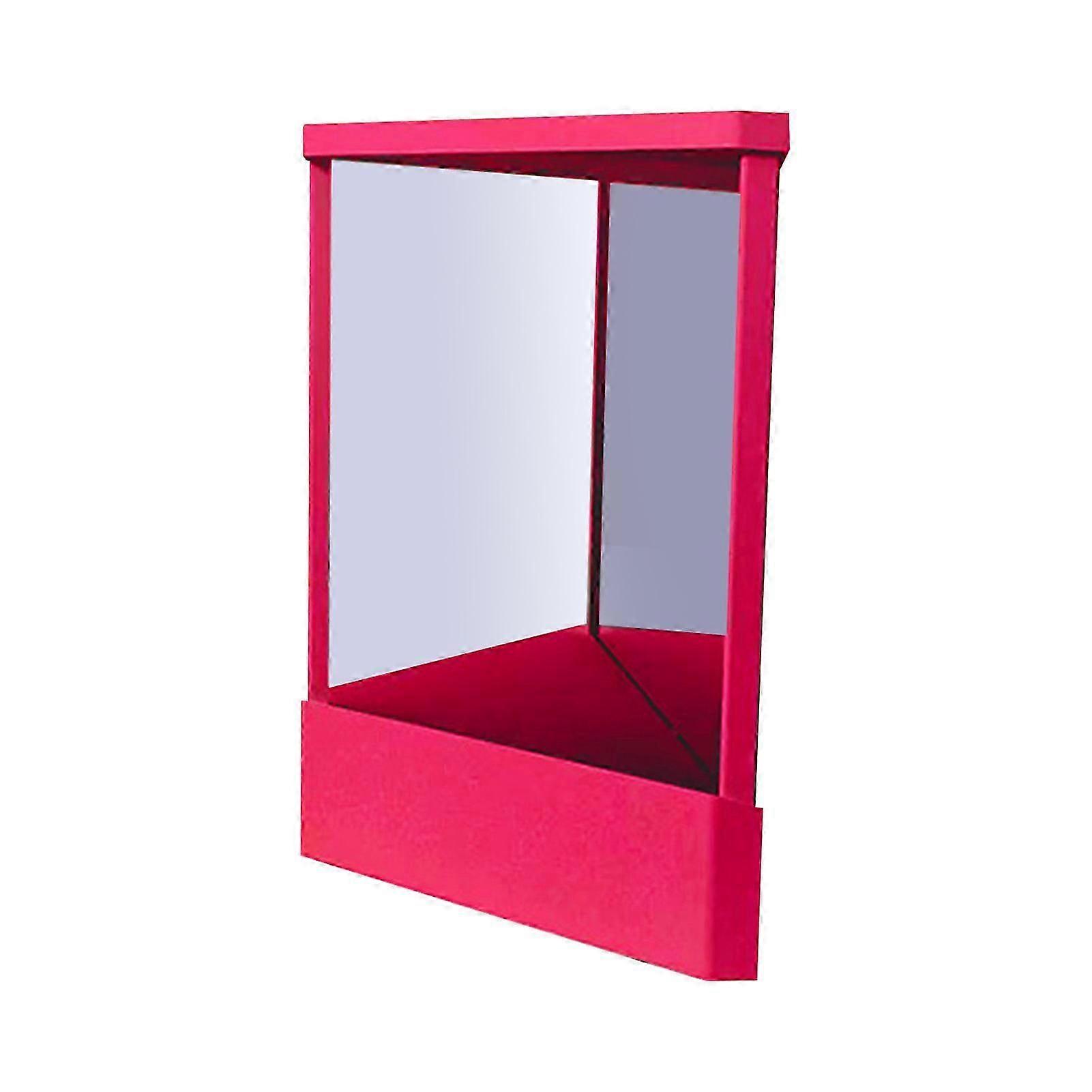WXHNon-Reversing Mirror Precision True Image Vanity Makeup Mirror Non-Magnifying Tabletop Mirror Real Reflections Beauty Mirror for Your Face Jikaix