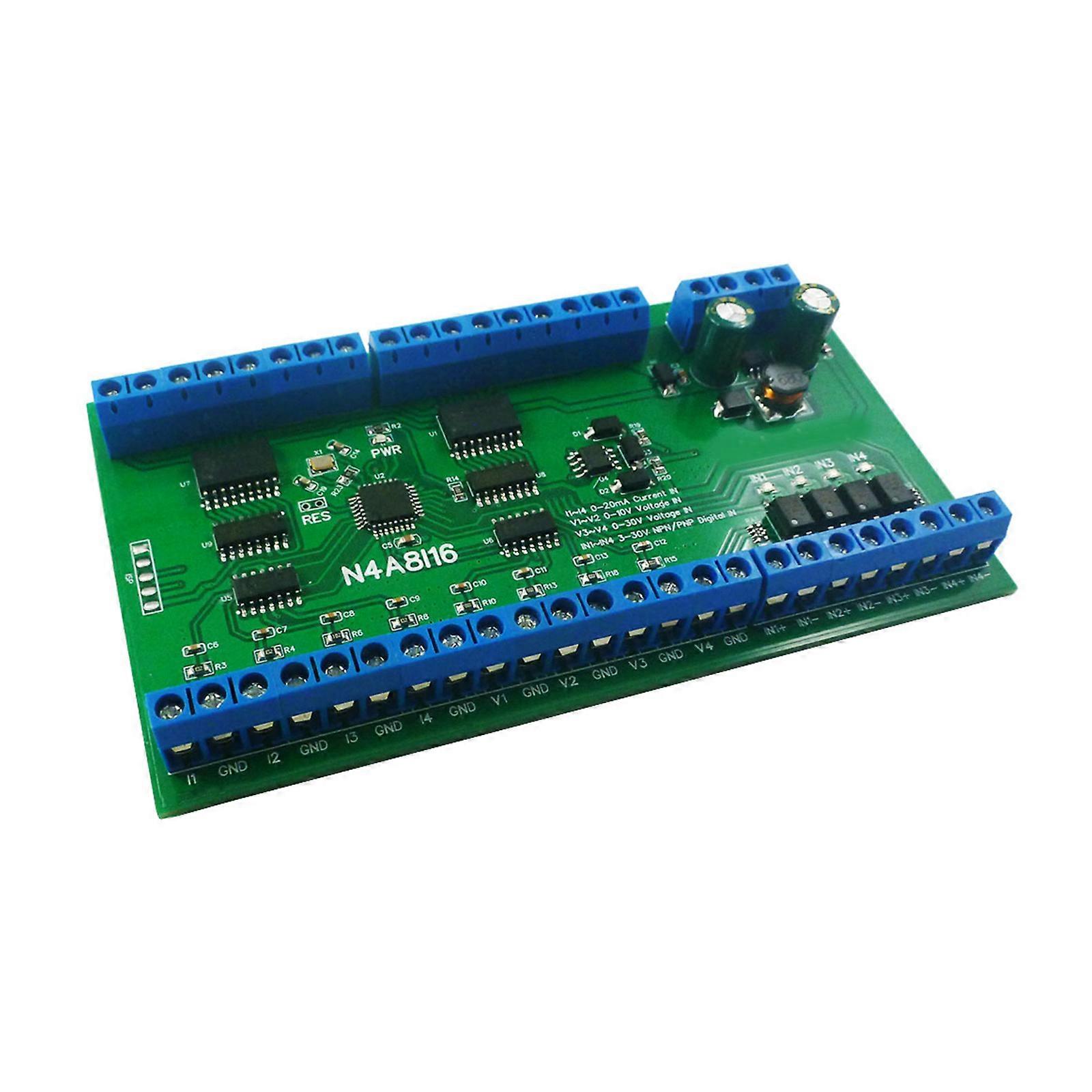 RS485 Communication Interface Module DC12V/24V Data Collector for Computer and Office Multicolor