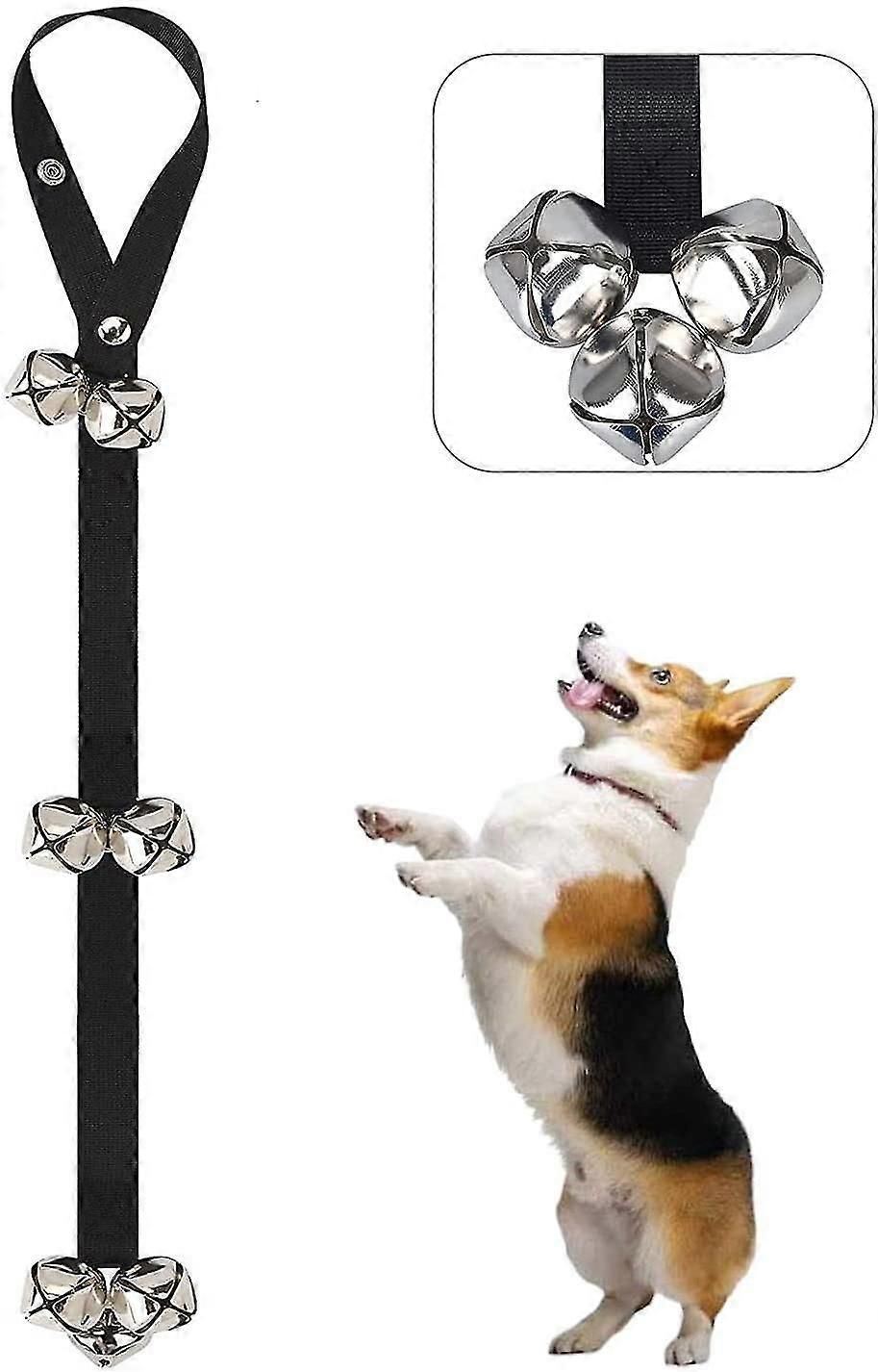 جرس الكلب للباب قعادة التدريب قابل للتعديل الكلب قعادة الجرس، أجراس للكلاب