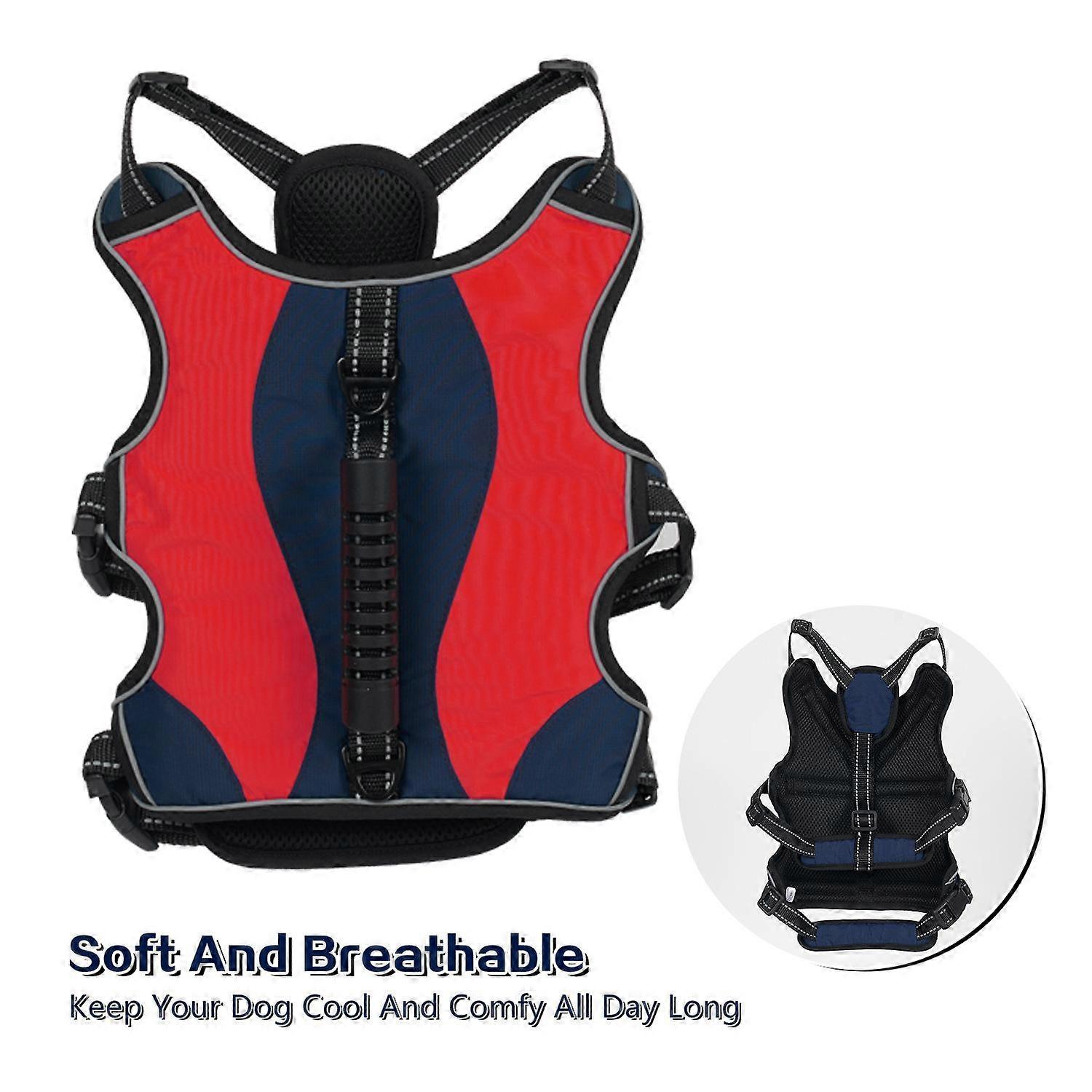 Universal Dog Chest Strap, Auxiliary Walking Strap, Multi-Purpose, Strong And High-Quality Reflective Handle Body Strap