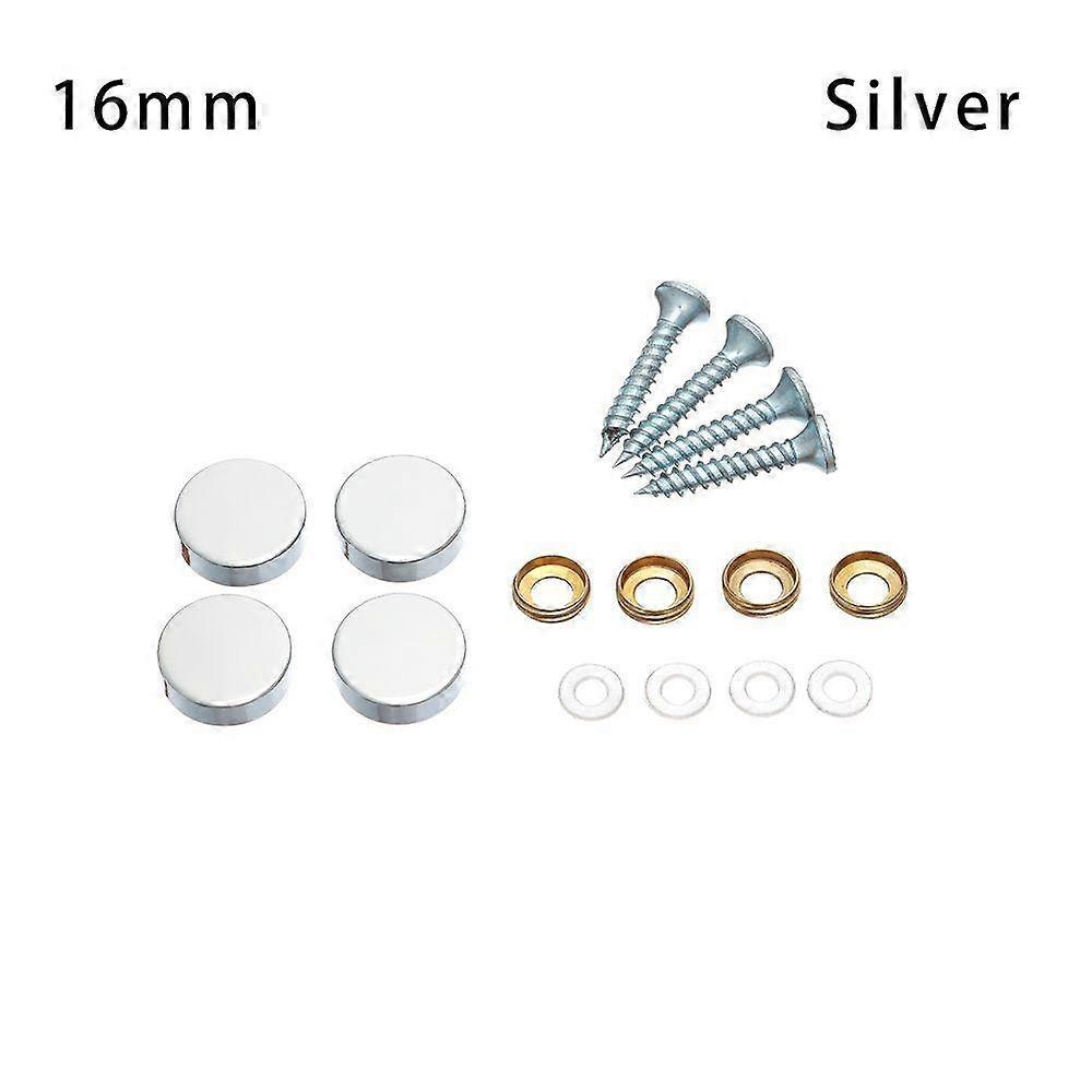 Stainless Steel Mirror Fasteners Mirror Fixing Nails Screws Decorative Cap Decoration Screw Covers