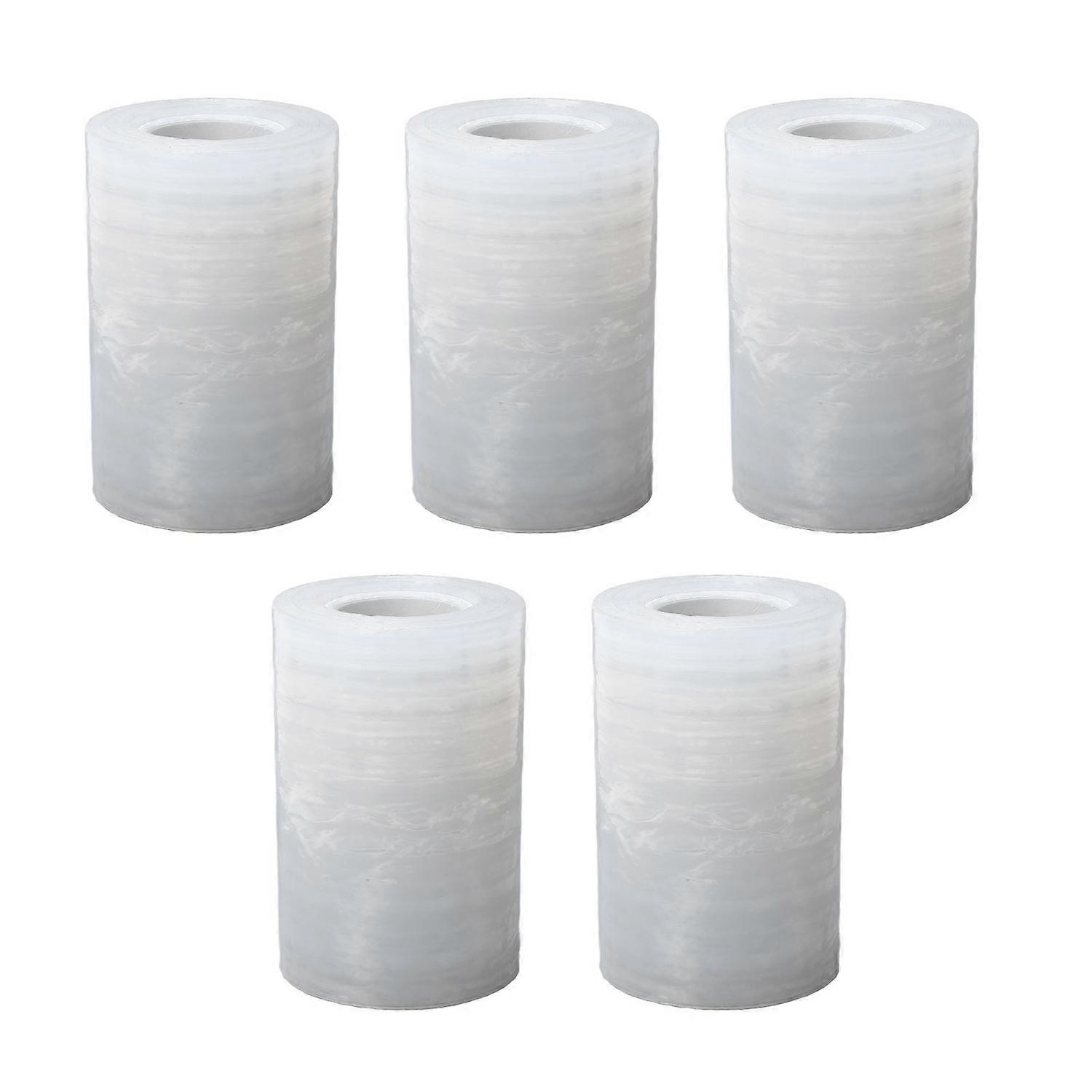 5Pcs Grafting Tape Garden Plants Fruit Trees Nursery Tool PE Stretchable Self Adhesive Membrane Tran