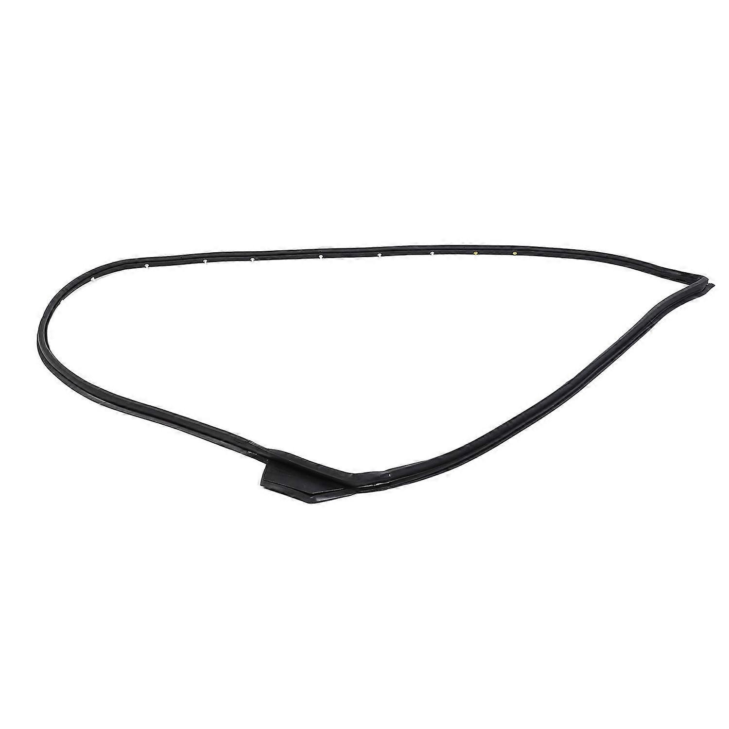 Front Left Door Seal Strip 80831-3SG0A Rubber Wind Proof Noise Reduction Door Weather Stripping Seal