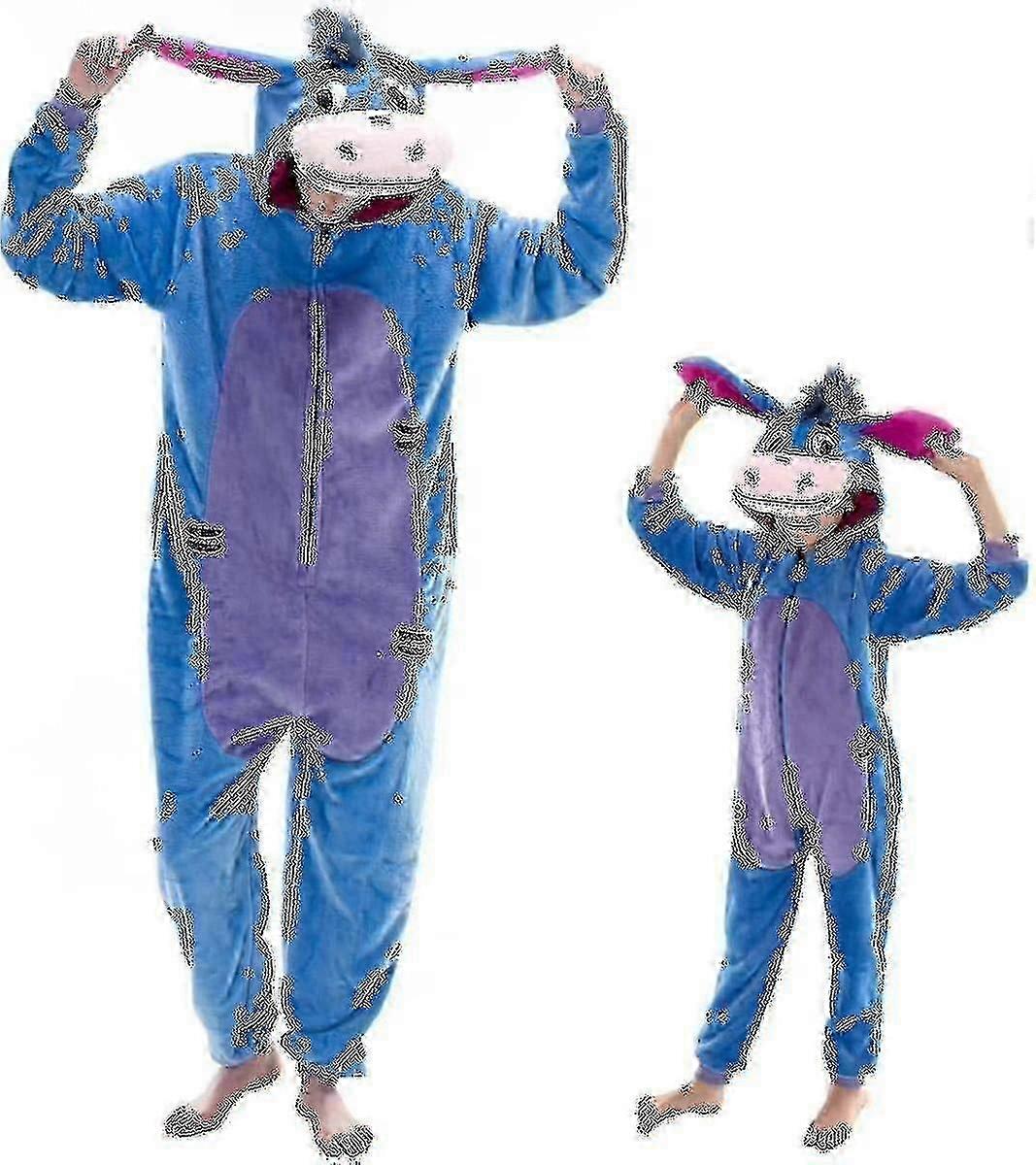 Eng anliegende männliche und weibliche Pyjamas für Erwachsene Tierkleidung Pyjamas Heimkleidung