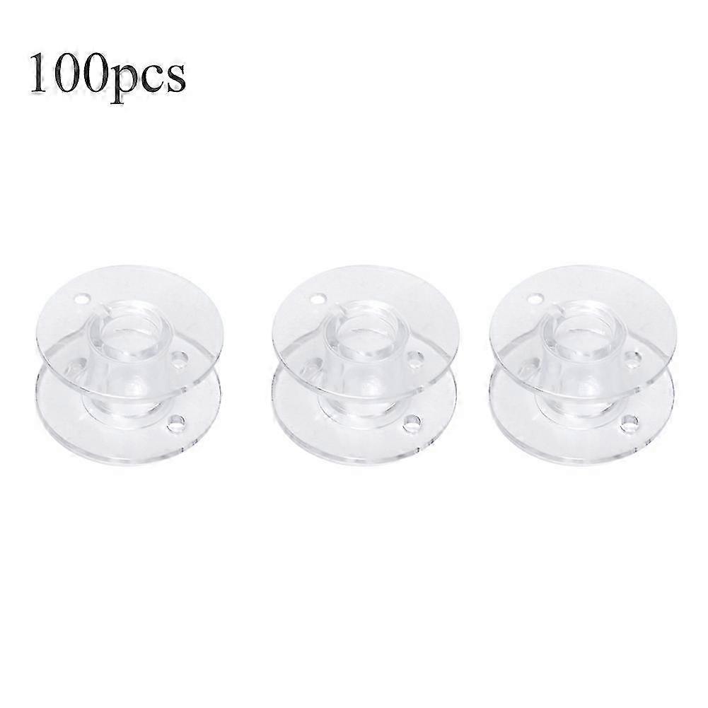 100Pcs Bobbin High Quality Plastic Multifunctional Sewing Machine Accessories