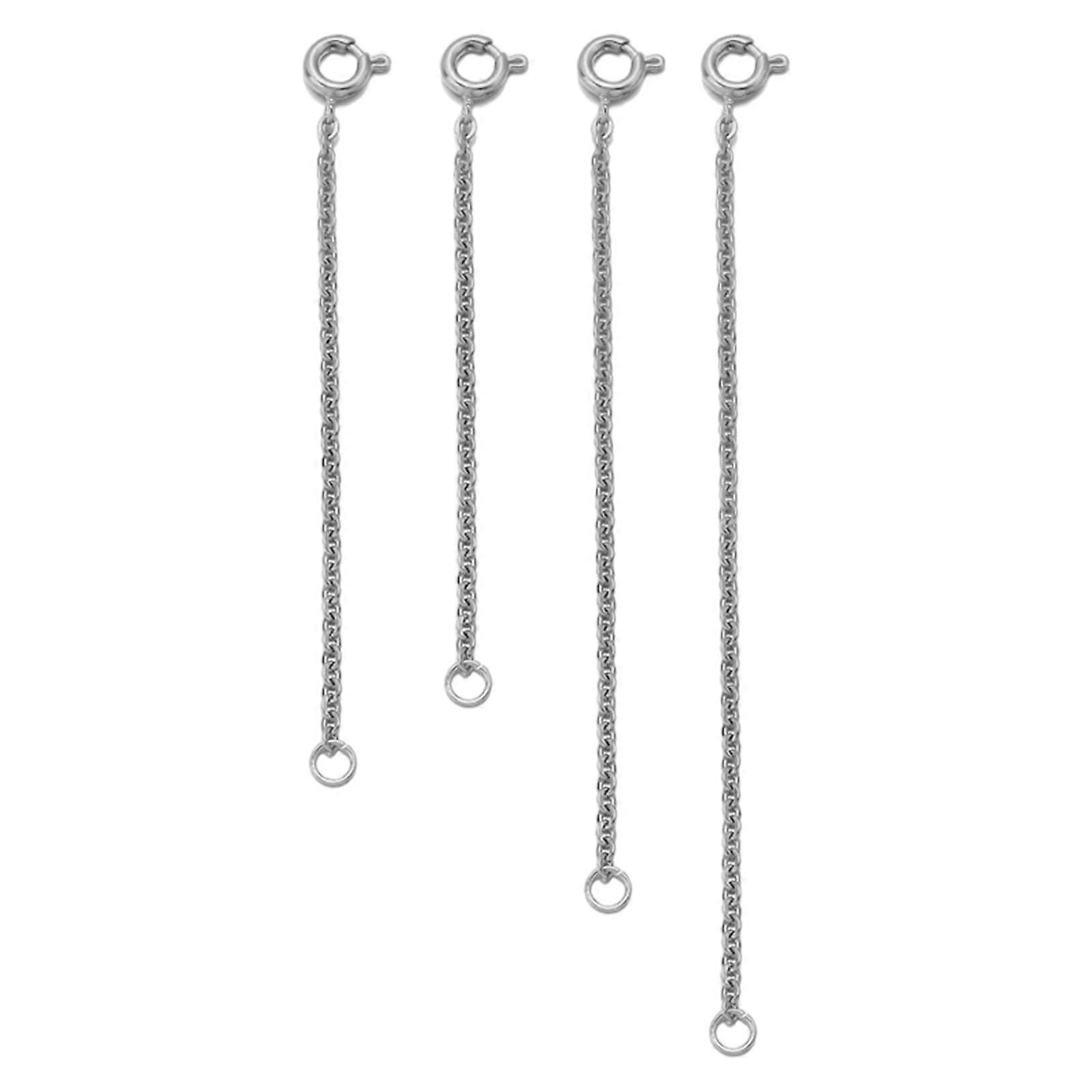Necklace extenders Chain Lobster Clasps Connector Extended Chains for DIY