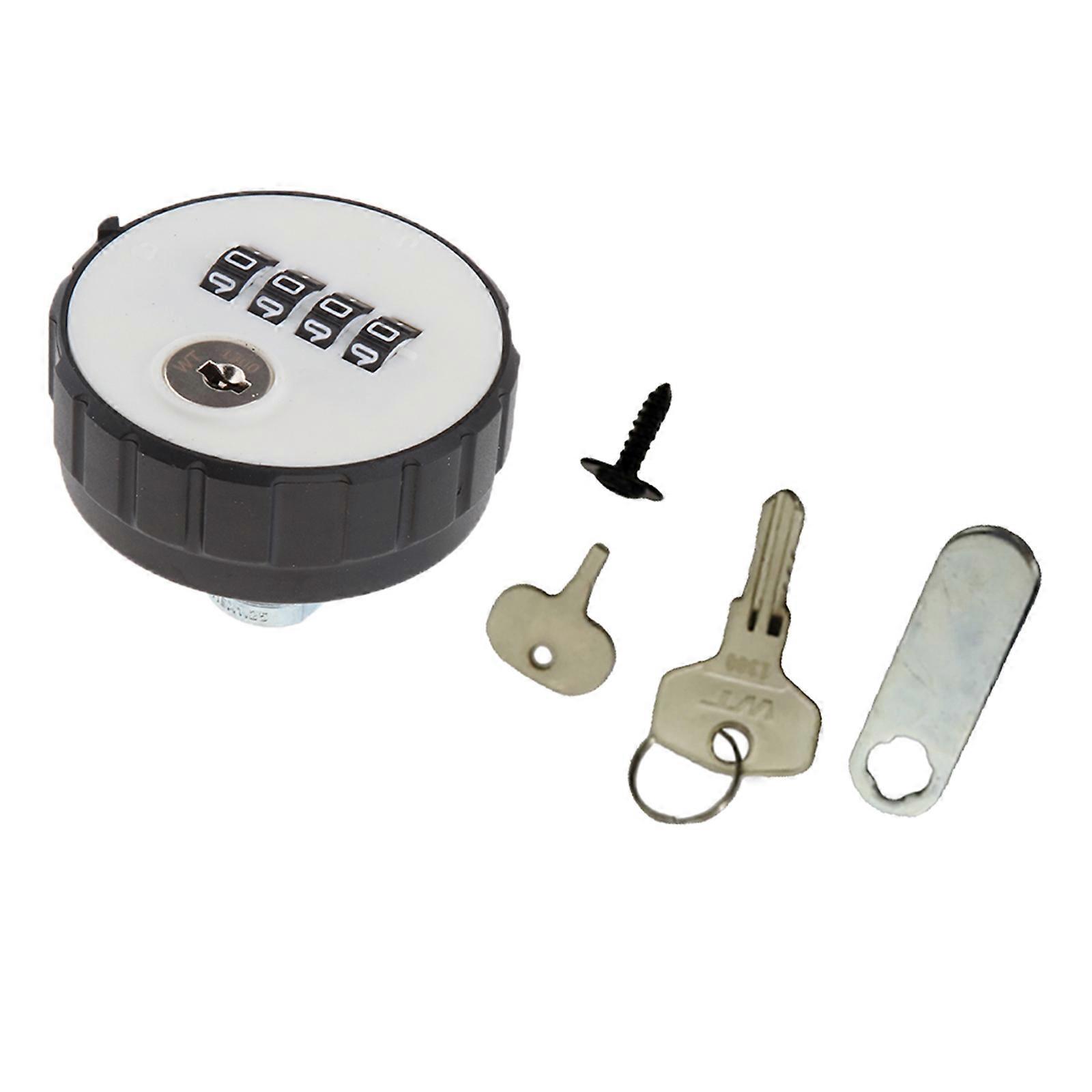 4 Digit Combination Camlock Keys Mailbox Cabinet Locks Password Security