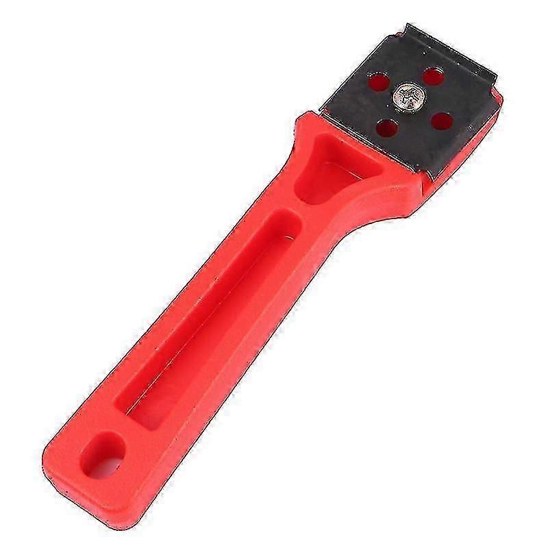 Electric Smelting Tube Scraper Car Scraper Tetrahedral Shaping Oxide Layer Removable Plastic Scraper