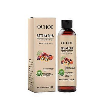 Ouhoe Batana Castor Oil Nourish Scalp Repair Smooth And Shiny Gentle And Shine Fluffy Hair~A